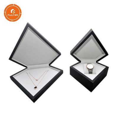 Custom Luxury Hot Sale Plastic Wrist Watch Box Plastic 4 Compartment Jewelry Gift Box