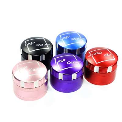 Aluminum Tobacco Marijuanna Herb Weed Grinder With Custom Logo