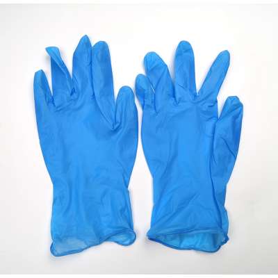 cheap price EN455 510K   disposable blend gloves examination powder free synthetic nitrile gloves