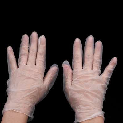 EN455 510K  powder free examination work safety PVC gloves disposable vinyl nitrile gloves