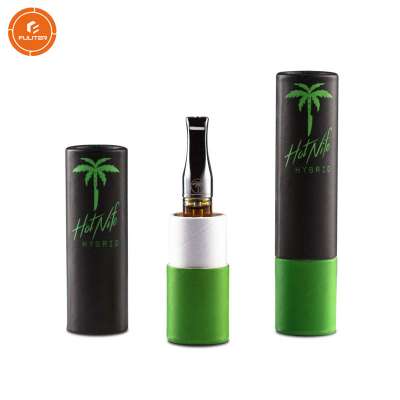 Custom China Handmade Paper Cylindrical Gift Vape Liquid Box For Vape