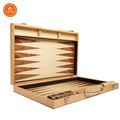 Custom Party Game Accessories Backgammon Sets Wooden Boards