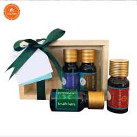 Storage Wooden  Packaging Essential Oil Gift Box with Sliding Cap