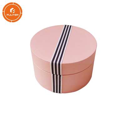 Luxury pink cardboard hat boxes wholesale for storage