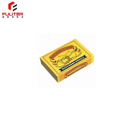 Free design of beautiful and durable antique matchbox, matchbox packaging customization