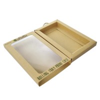 High Quality Cheap Price Custom Kraft Paper Window Box In China